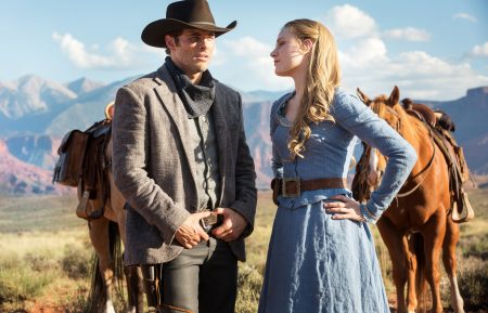 James Marsden and Evan Rachel Wood in Westworld - Season 1