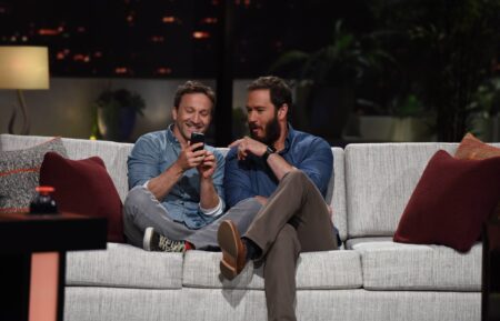 Breckin Meyer and Mark-Paul Gosselaar on Celebrity Name Game