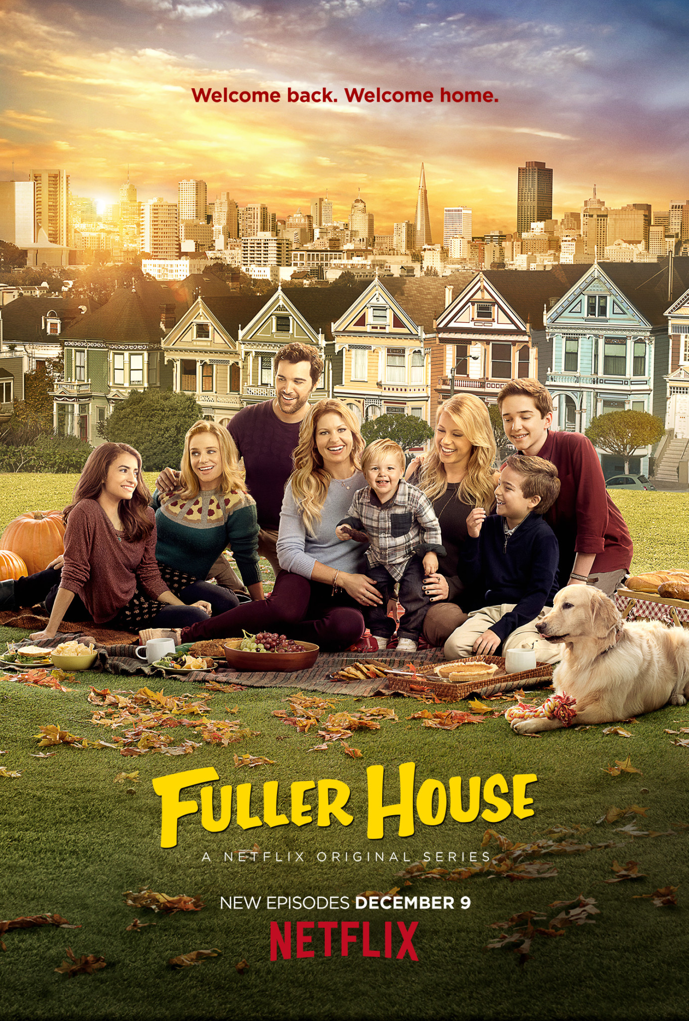 Key Art for Season 2 of Fuller House