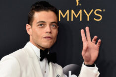 Rami Malek attends the 68th Annual Primetime Emmy Awards at Microsoft Theater on September 18, 2016