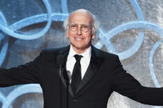 Larry David speaks onstage during the 68th Annual Primetime Emmy Awards