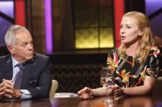 Christina Tosi with guest judge Wolfgang Puck in the Masterchef season finale
