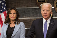 Law & Order: Special Victims Unit - Season 18 - Mariska Hargitay and Joe Biden