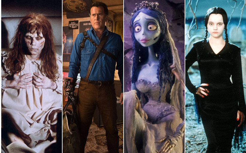 The Exorcist; Ash vs. Evil Dead; Corpse Bride; Addams Family