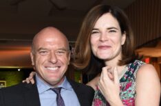 Dean Norris and Betsy Brandt at the 2016 Television Industry Advocacy Awards hosted by TV Guide Magazine