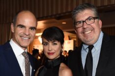Advocacy Awards - Michael Kelly, Constance Zimmer, and TV Guide's Jim Halterman