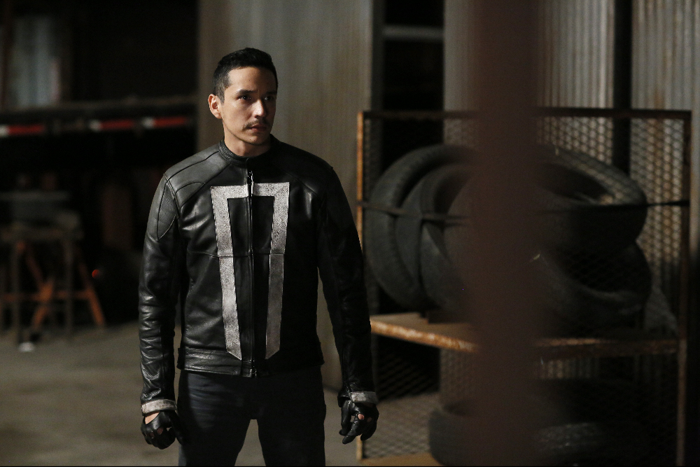 MARVEL'S AGENTS OF S.H.I.E.L.D. - "The Ghost" - In the season premiere episode, "The Ghost," Ghost Rider is coming, and S.H.I.E.L.D will never be the same. "Marvel's Agents of S.H.I.E.L.D." returns with a vengeance for the fourth exciting season in an all-new time period, TUESDAY, SEPTEMBER 20 (10:00-11:00 p.m. EDT), on the ABC Television Network. (ABC/Jennifer Clasen) GABRIEL LUNA