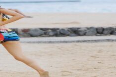 Reiko Aylesworth on the beach in Hawaii Five-0