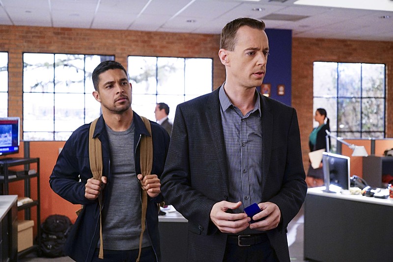 NCIS - Wilmer Valderrama and Sean Murray