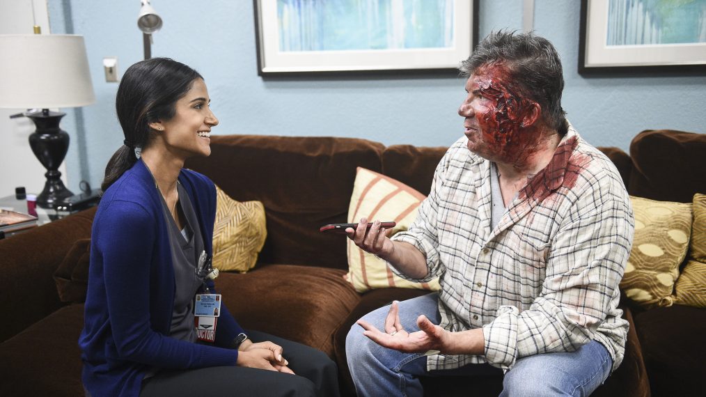 Melanie Chandra behind the scenes Hero Complex
