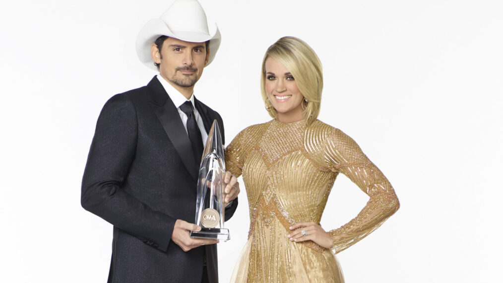 Brad Paisley and Carrie Underwood