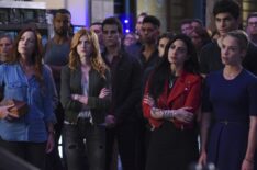 Shadowhunters - Maxim Roy, Isaiah Mustafa, Katherine McNamara, Alberto Rosende, Emeraude Toubia, Matthew Daddario, Stephanie Bennett - 'The Guilty Blood'