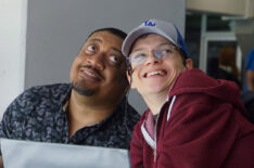 Cedric Yarbrough and Micah Fowler in Speechless