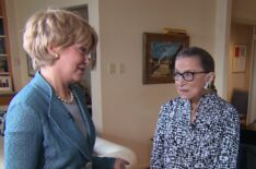 Jane Pauley and Ruth Bader Ginsburg