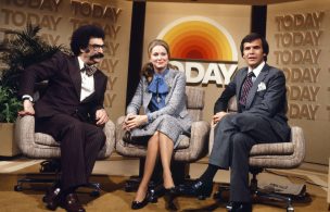 TODAY -- Pictured: (l-r) NBC News' Gene Shalit, Jane Pauley, Tom Brokaw in 1977 -- Photo by: NBC/NBC NewsWire