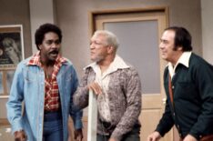 Sanford and Son - Demond Wilson, Redd Foxx, Allen Drake in 'Sanford and Gong' - Season 6, Episode 13