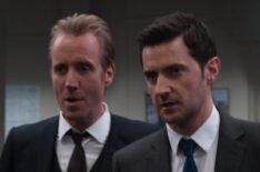 Berlin Station - Rhys Ifans and Richard Armitage