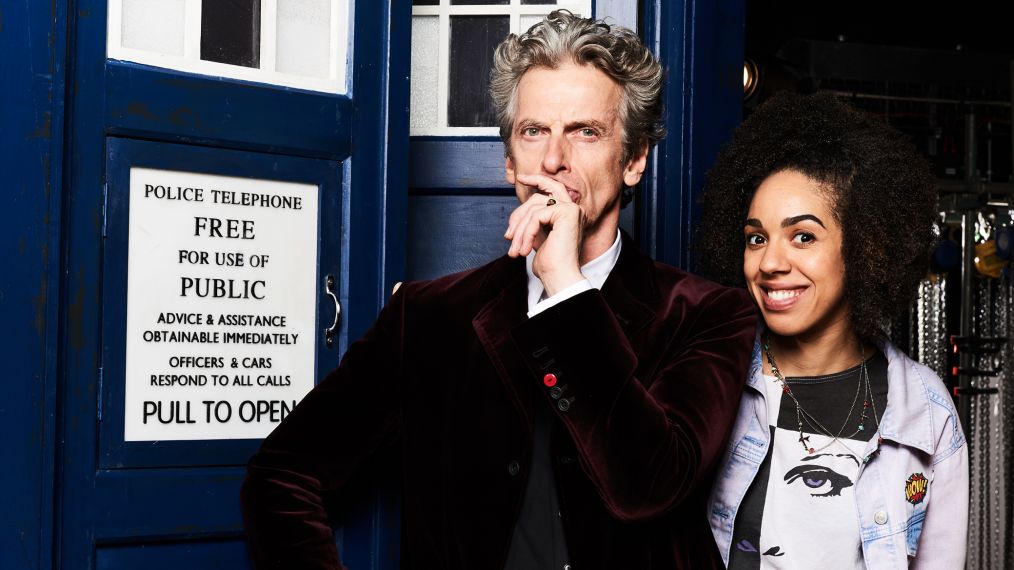 Peter Capaldi and Pearl Mackie in Doctor Who