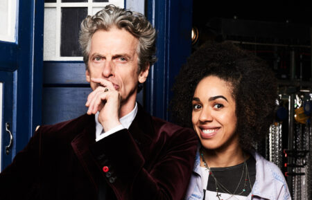 Peter Capaldi and Pearl Mackie in Doctor Who