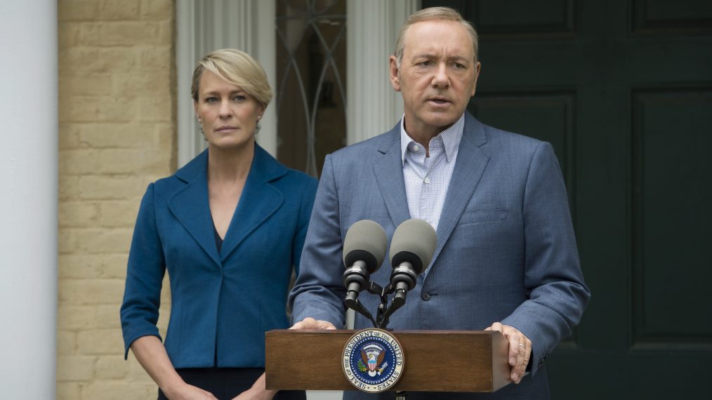 House of Cards - Robin Wright and Kevin Spacey