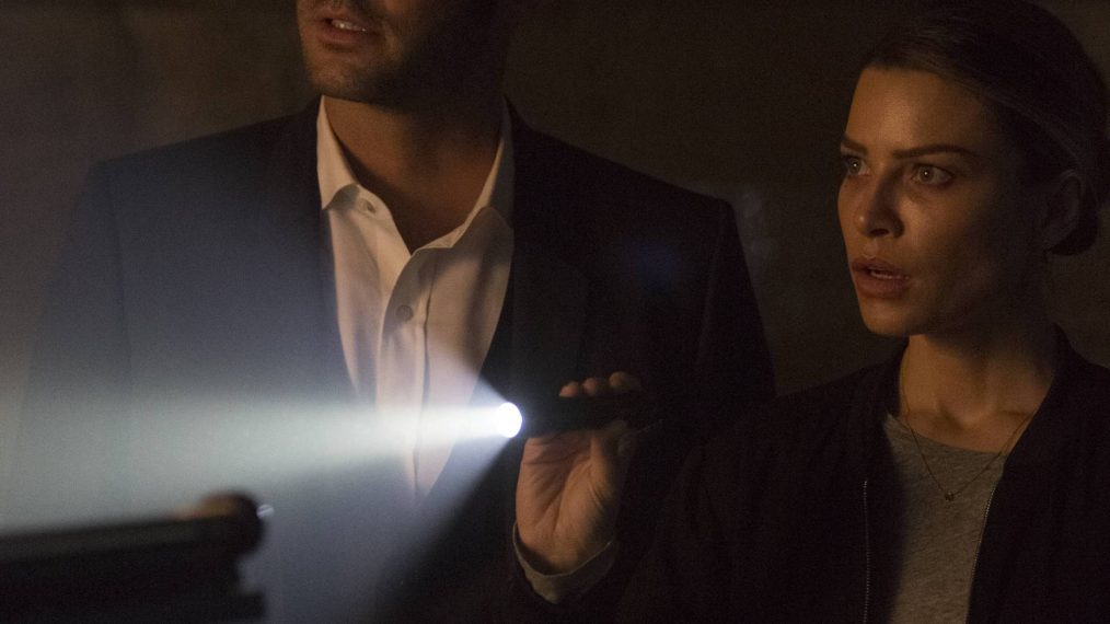 Lucifer Season 2 Tom Ellis and Lauren German