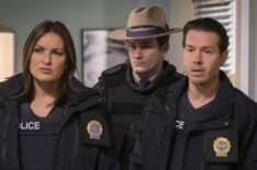 Mariska Hargitay as Lieutenant Olivia Benson, Kevin Kane as Major Bowman, Jon Seda as Detective Antonio Dawson in Law & Order: SVU