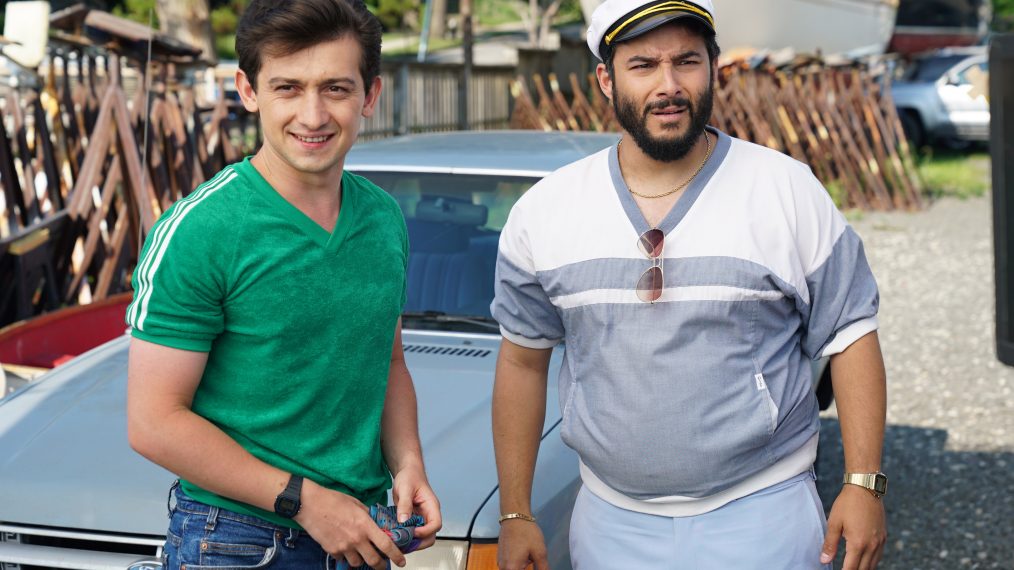 Craig Roberts and Ennis Esmer in 'Red Oaks'