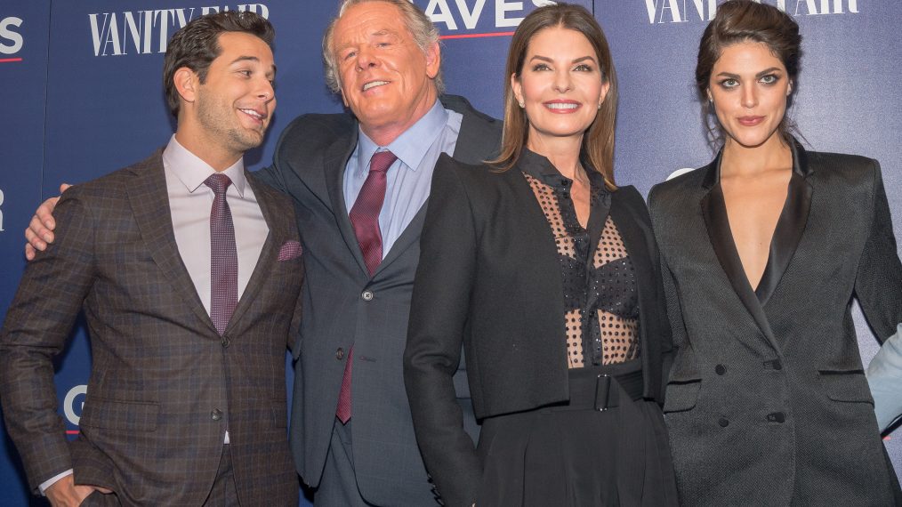 Skylar Astin, Nick Nolte, Sela Ward and Callie Hernandez attend the Premiere of the EPIX Original Series 'Graves'