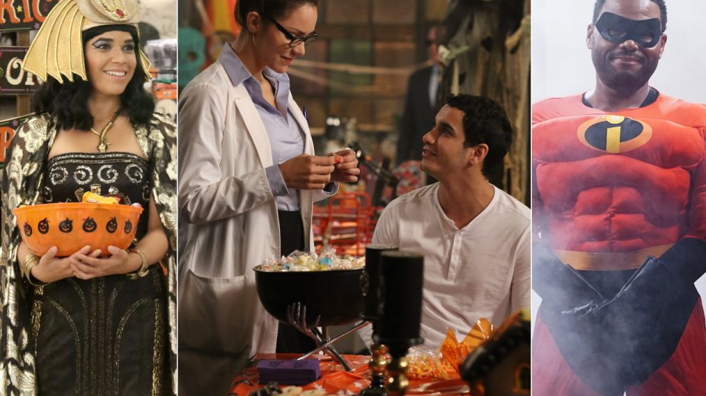 Superstore, Scorpion, Black-ish, halloween sidebar