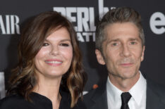 Jeanne Tripplehorn and Leland Orser arrive at the premiere of the EPIX Original Series Berlin Station