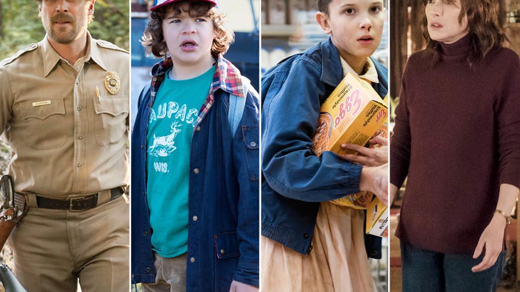 Stranger Things, David Harbour, Gaten Matarazzo, Millie Brown, Winona Ryder