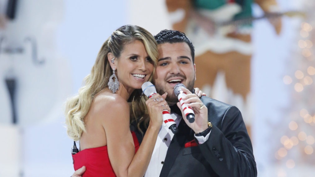 America's Got Talent - Season 11 - Heidi Klum and Sal Valentinetti