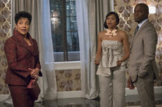 Guest star Phylicia Rashad, Taraji P. Henson, and guest star Taye Diggs in the 'What We May Be' episode of Empire