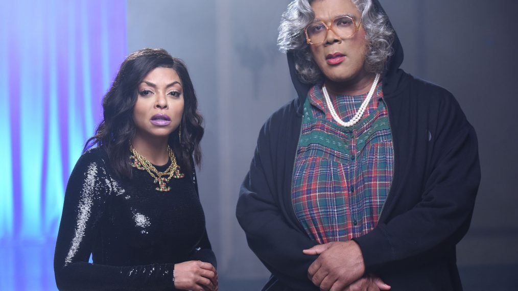 Taraji P. Henson and Tyler Perry in Taraji’s White Hot Holidays