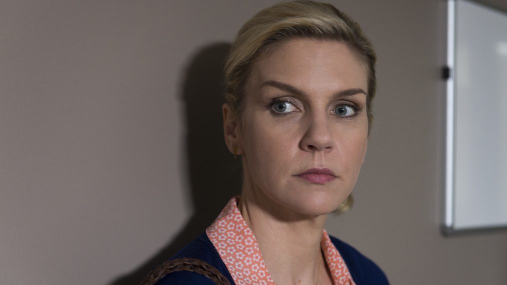 Rhea Seehorn as Kim Wexler in Better Call Saul - Season 2, Episode 10. Photo Credit: Ursula Coyote/Sony Pictures Television/AMC