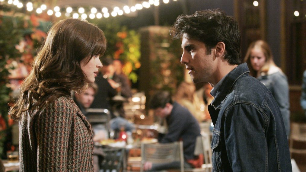 Gilmore Girls - Alexis Bledel as Rory Gilmore and Milo Ventimiglia as Jess Mariano