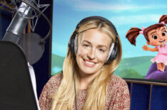 Cat Deeley doing voice over for the 'Kate & Mim-Mim' special of 'Kate In OZ'