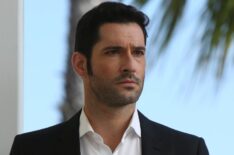 Tom Ellis in the 'Weaponizer' episode of Lucifer