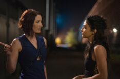 Supergirl - Survivors - Chyler Leigh as Alex Danvers and Floriana Lima as Maggie Sawyer