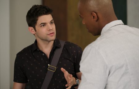 Supergirl - 'The Darkest Places' - Jeremy Jordan as Winn Schott and Mehcad Brooks as James Olsen