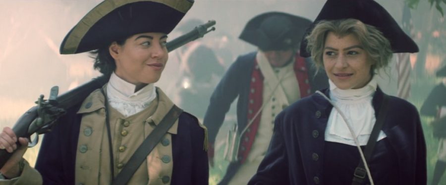 Drunk History Alexander Hamilton - Aubrey Plaza, Alia Shawkat