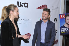 Shantel VanSanten and Ryan Phillippe attend the TV Guide and USA Network celebration of Ryan Phillippe's TV Guide Magazine cover