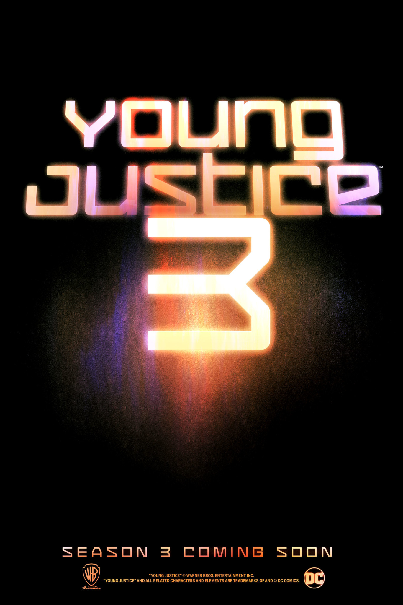 Young Justice Season 3 promotional poster