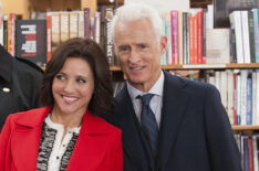 Julia Louis-Dreyfus and John Slattery in Veep