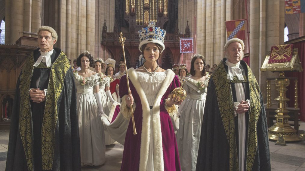 Jenna Coleman as Queen Victoria on Masterpiece