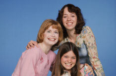 One Day At A Time - Mackenzie Phillips as Julie Cooper, Valerie Bertinelli as Barbara Cooper, and Bonnie Franklin as Ann Romano