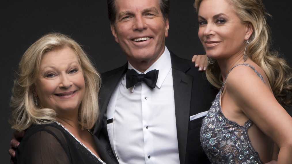 The Abbott family on The Young and the Restless: Beth Maitland, Peter Bergman and Eileen Davidson