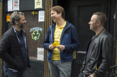 Judd Apatow and Pete Holmes in Crashing
