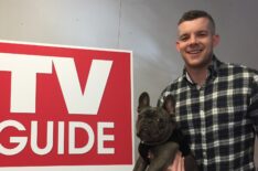 Quantico's Russell Tovey (and his dog Rocky) at TV Guide Magazine for a Facebook Live chat in 2016