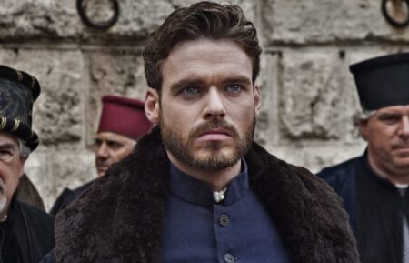 Richard Madden as Cosimo Medici in Medici: Masters of Florence